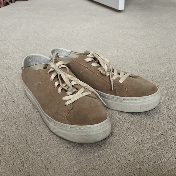 Soludos Ibiza Platform Sneaker, sand, size 11 - Picture 6 of 7